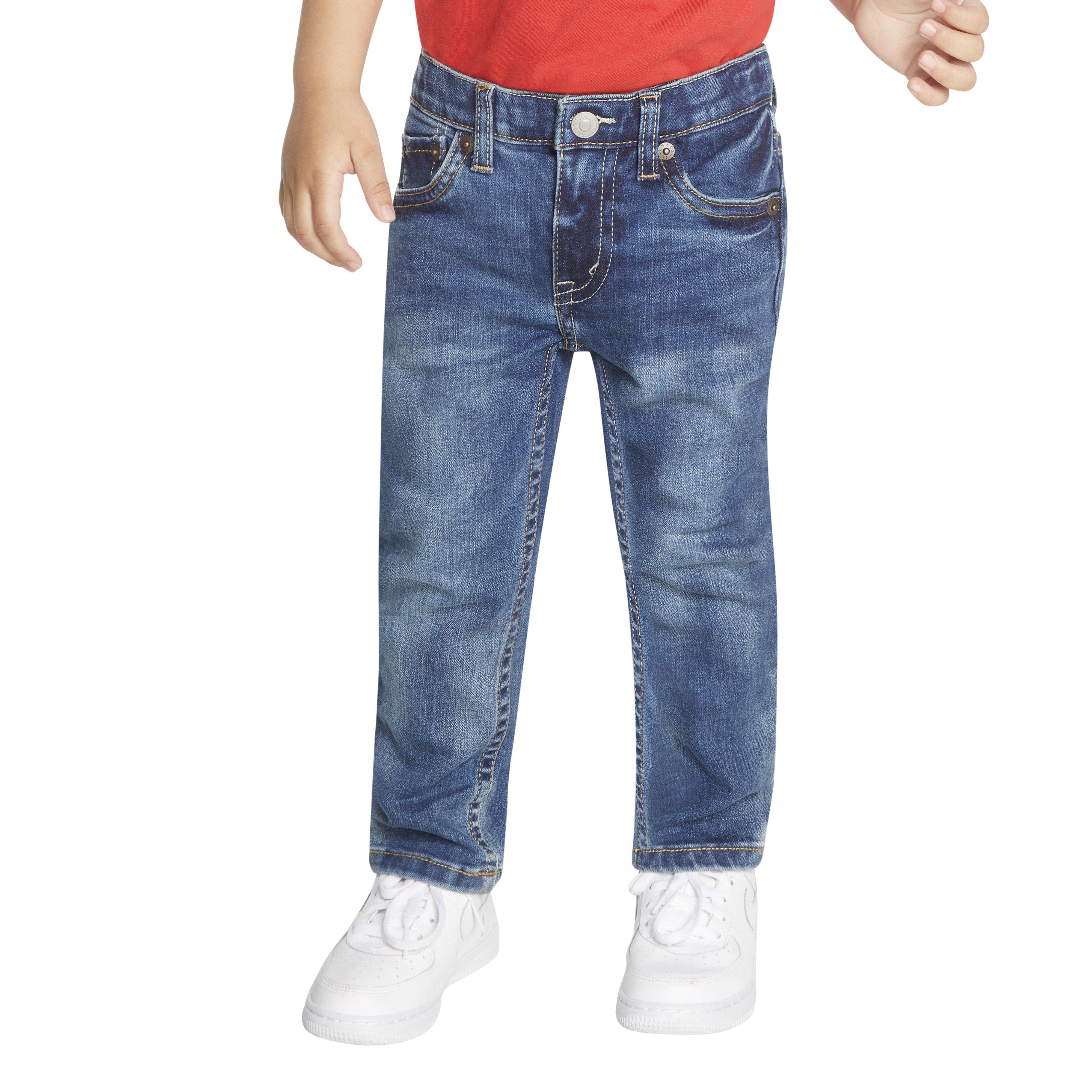 Levi's 510 Eco Performance Skinny Fit Med Wash Toddler Boys' Melbourne Blue Denim Jeans - MELBOURNE BLUE